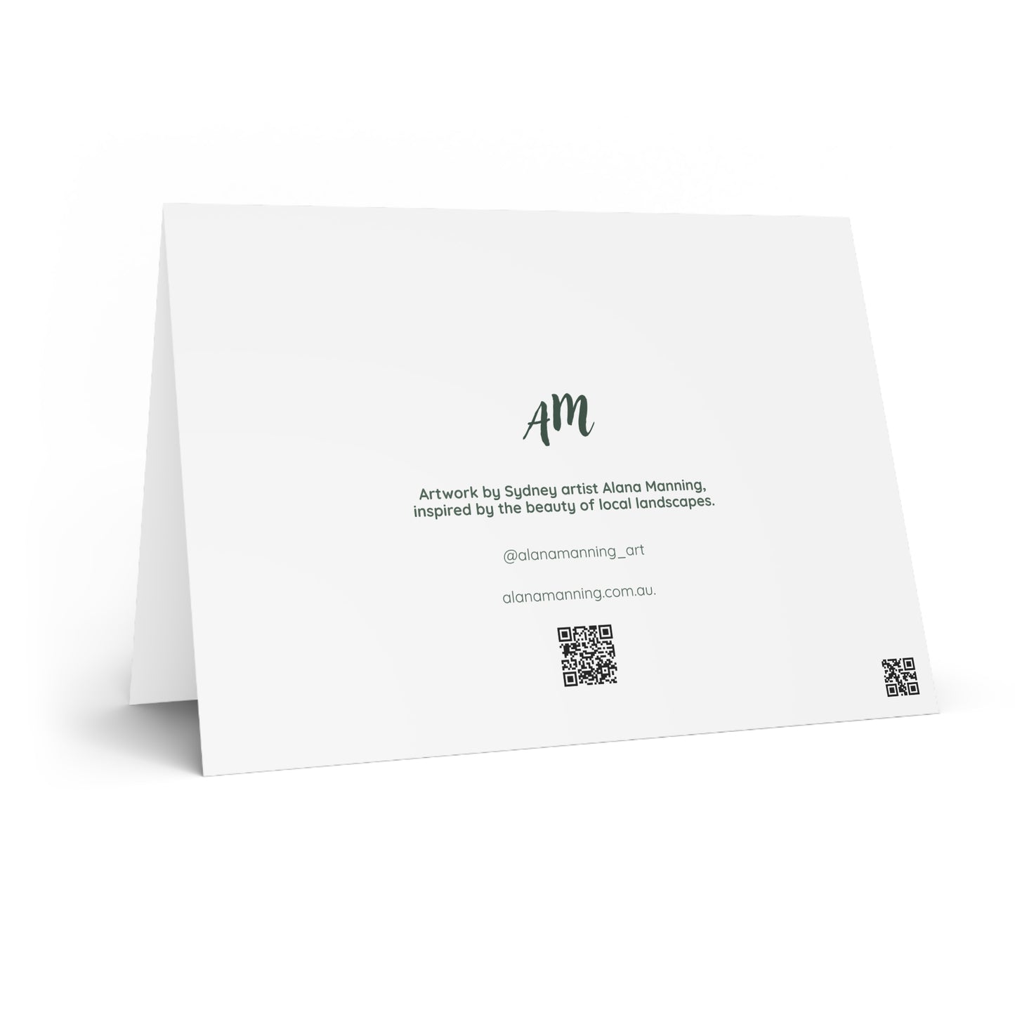 Greeting Card. Arvo Dip, Bronte Baths