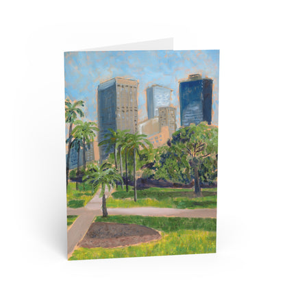 Copy of Greeting Card. Yellow and Blue, Wylies