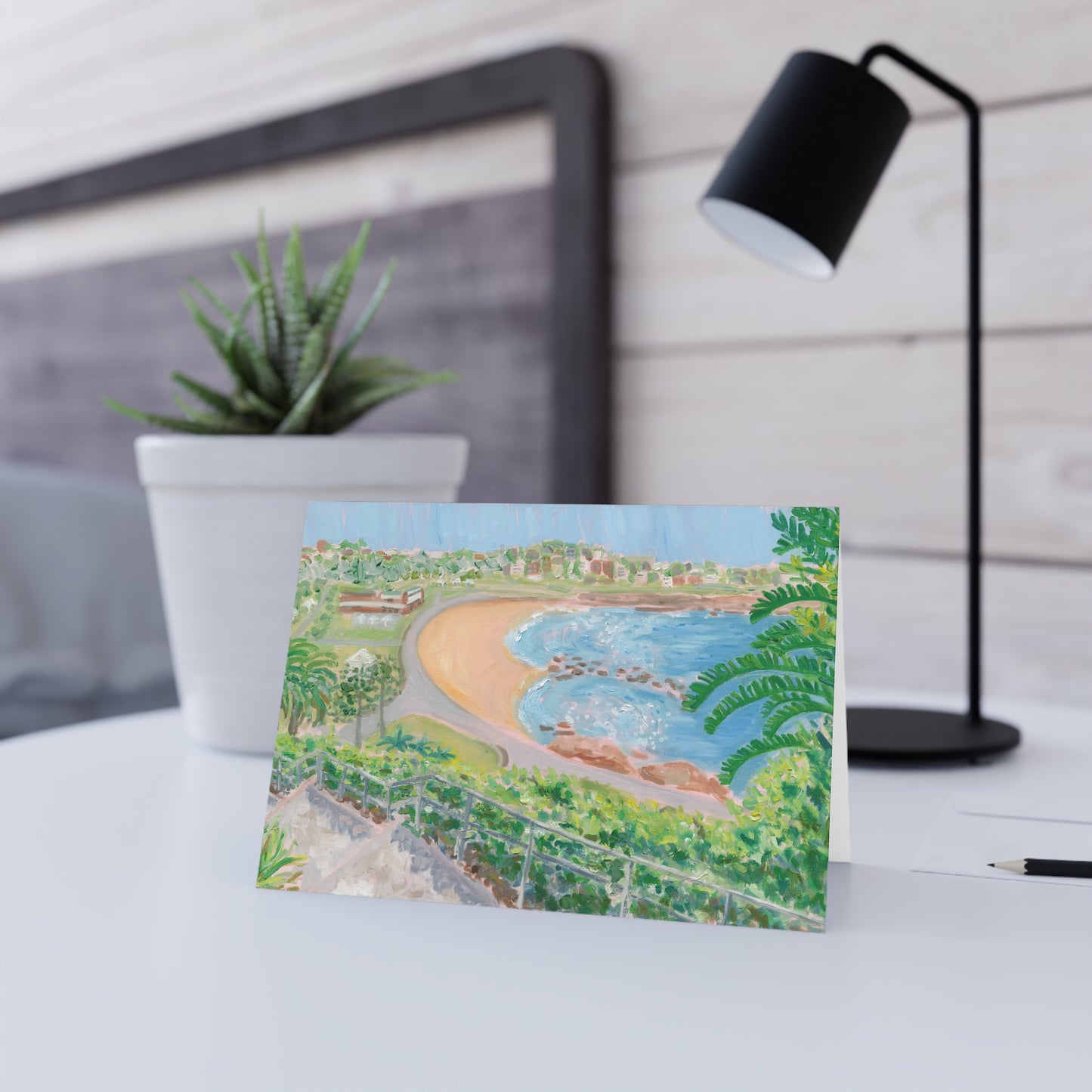 Greeting Card. Summer Place, Happy Place, Bronte