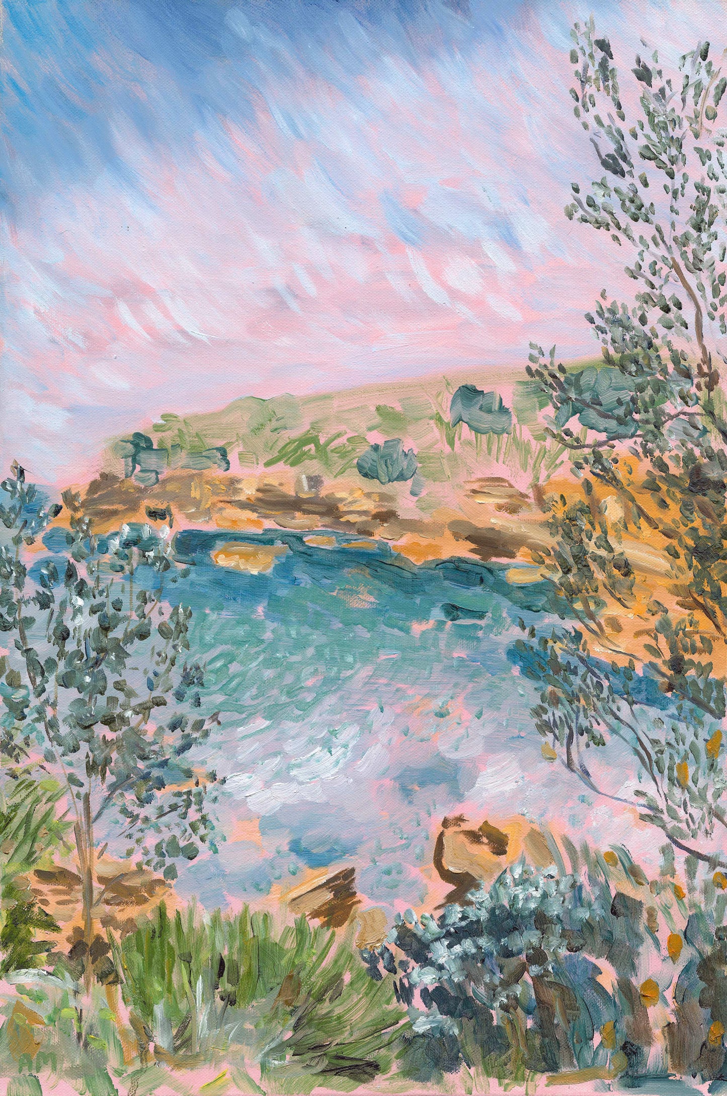 Afternoon Stroll, Gordon's Bay - Print