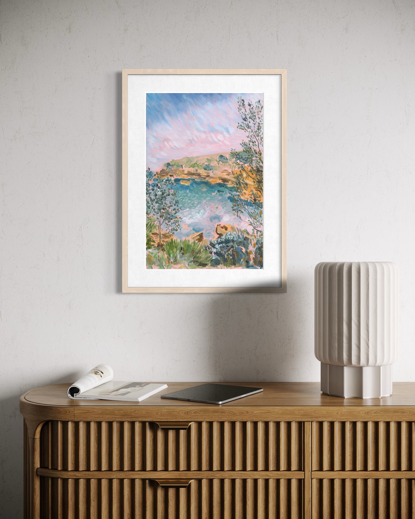 Afternoon Stroll, Gordon's Bay - Print