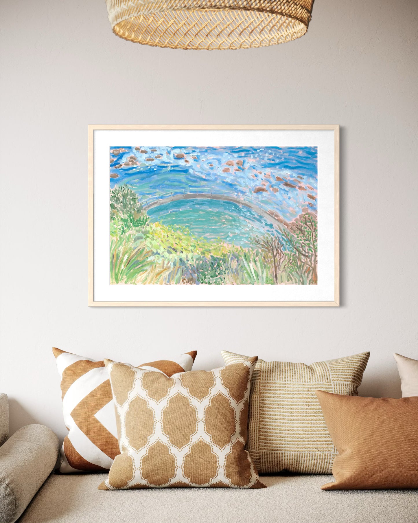 Arvo Dip, Bronte Baths - Print